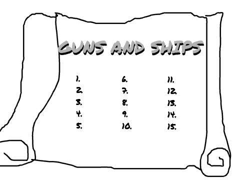 Guns and Ships ~ MAP