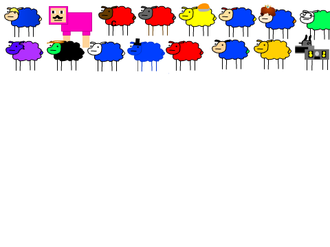 Robot Sheep has joined the party!