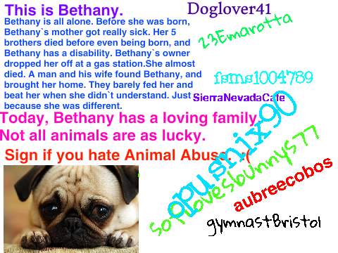 Sign If You Hate Animal Abuse remix