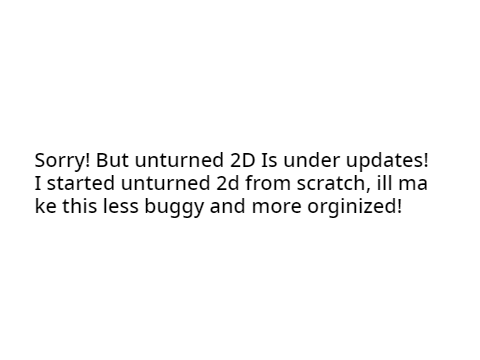 2D Unturned (going 3D)
