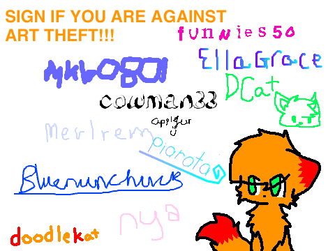 PLEASE SIGN THIS IF YOU HATE ART THEFT!!! remix