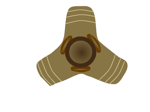 Entries for hahah23's fidget spinner design contest