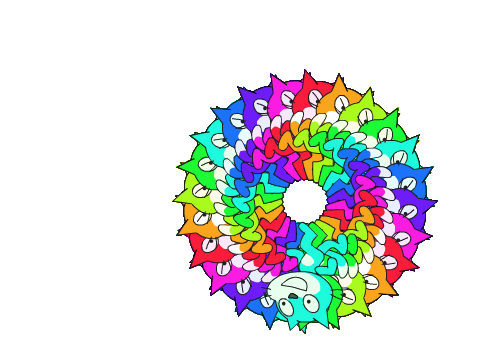 Colorful Cat remix