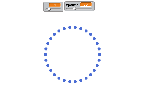 Drawing circles and ellipses remix