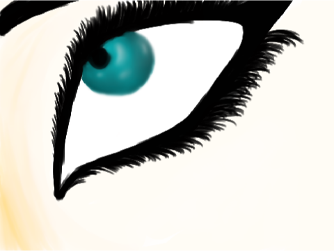 The awkward stare