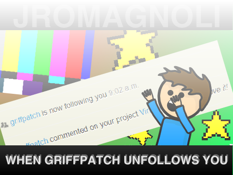 When Griffpatch UNfollows you - animation remix
