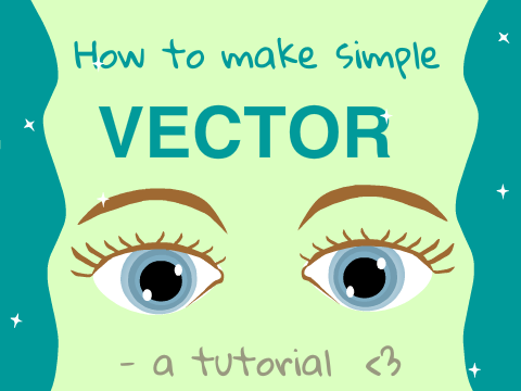How to Make Simple Vector Eyes