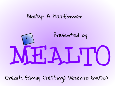 Blocky- A Platformer