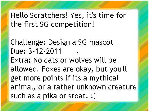 Scratch Games ~ 3-8-2011 -- 3-12-2011