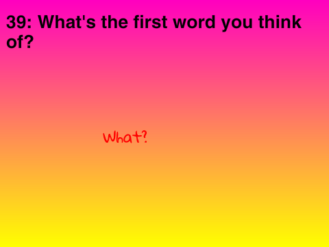 50 random questions remix!!