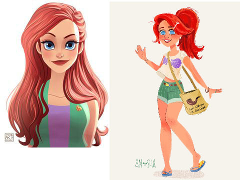 ariel modern [ NEW OC ]