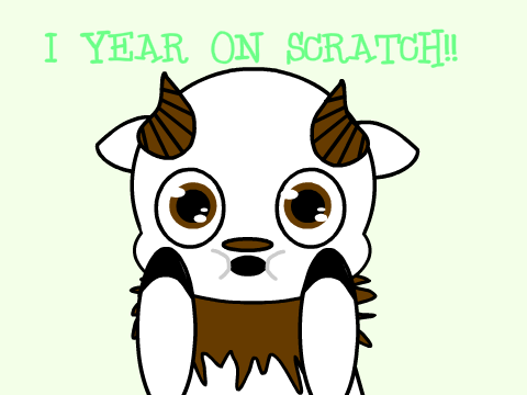 1 YEAR ON SCRATCH!!