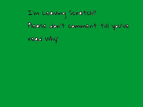 I'm Leaving Scratch