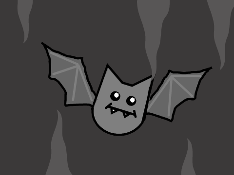 Flying Cycle of a Bat!