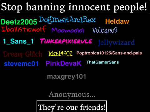 Remix and sign if you're against innocent bans! remix remix remix remix remix