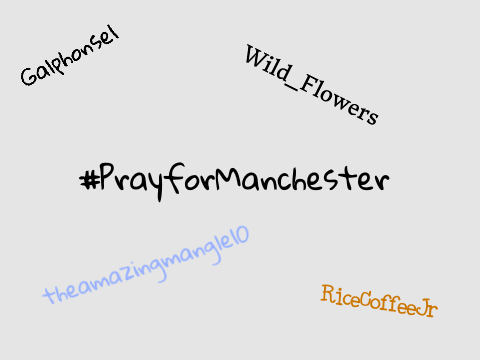 Pray for Manchester signed