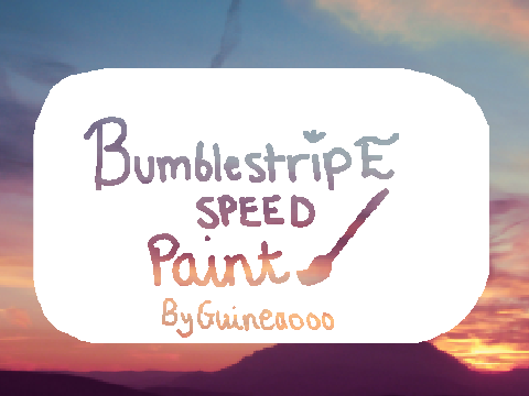 Bumblestripe Speed Paint!