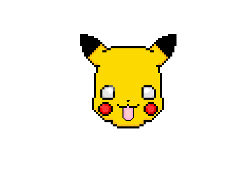 Pikachu pixel art
