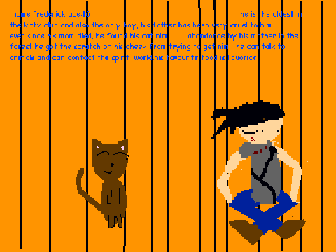 my entry for kitty club contest!