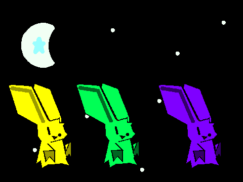 Bats that blink!