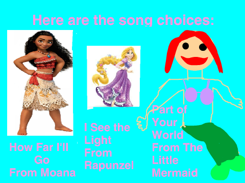Disney Singing Contest remix 