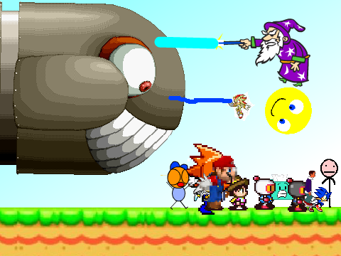 Add yourself running from King Bill! remix