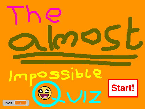 The Almost Impossible Quiz