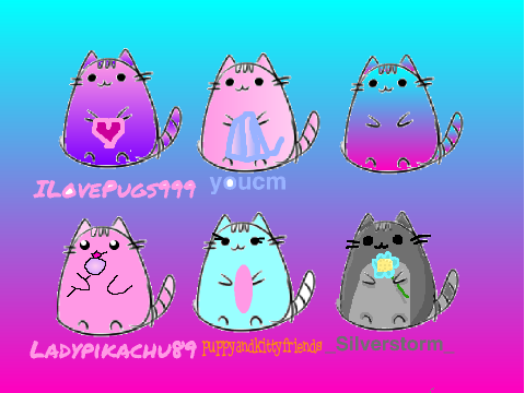 Draw yorself as a pushy cat! (for 100 followers) remix remix remix remix remix
