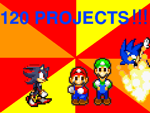 120 projects!!!!!!!! 