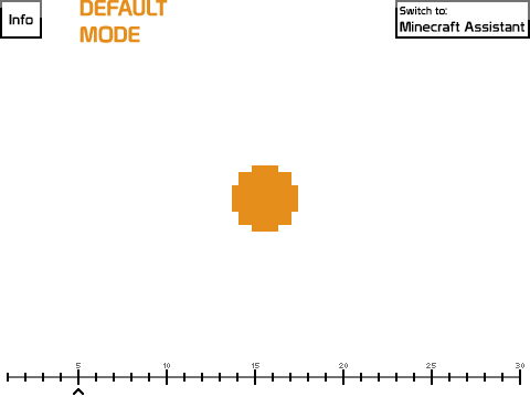Pixel Circle + Minecraft Assistant