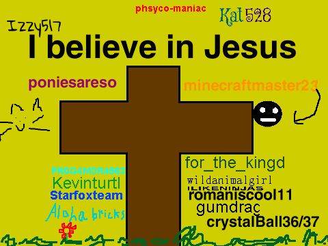 Sign Your Username If You Believe In Jesus  remix
