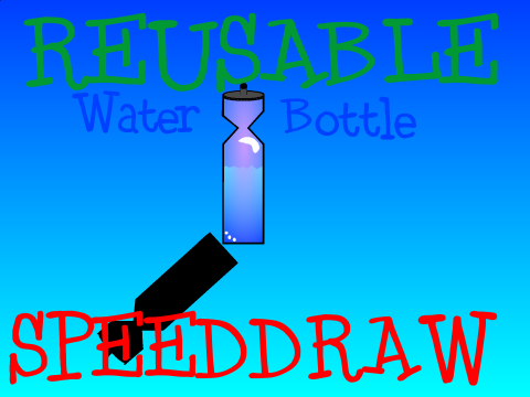 Reusable Water Bottle speed draw