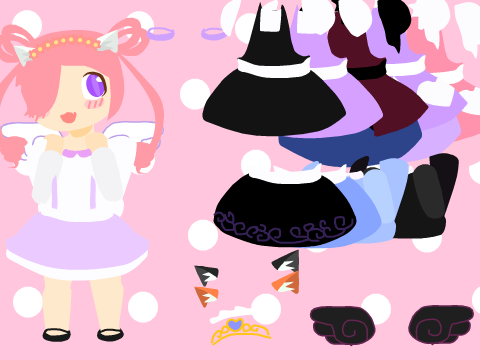 Frilly Kitty Dress Up