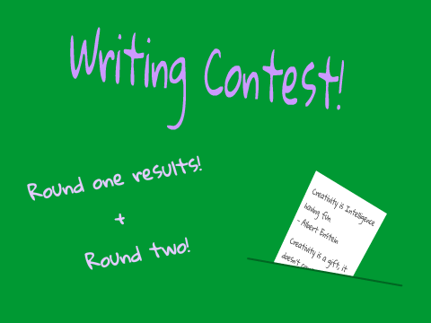 Writing Contest 2017 Round One Results + Round Two
