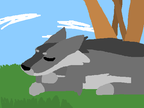 Dazed Wolf -animation test-