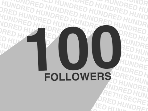100 Followers