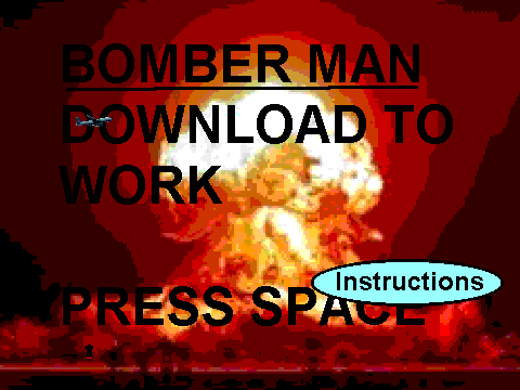 bomber man (DOWNLOAD OR FLASH PLAYER)