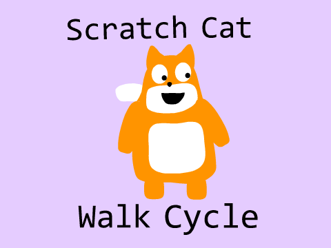 Scratch Cat Walk Cycle