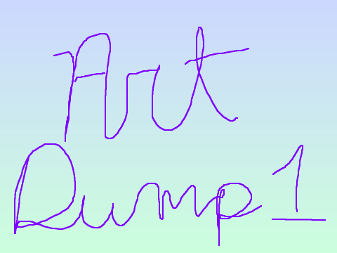 Art Dump (I Guess)