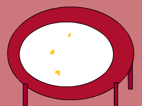 My first speed art! Pizza style