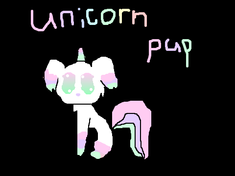 unicorn+puppy=unipup