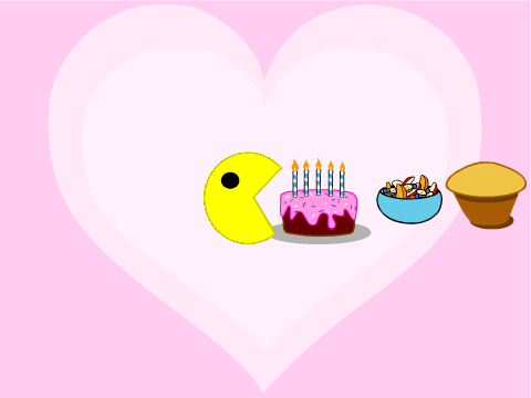 Pac-Man Eating