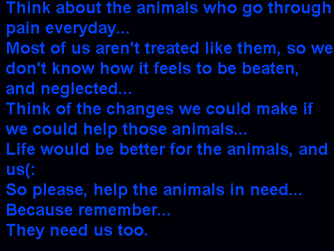 Help Animals In Need