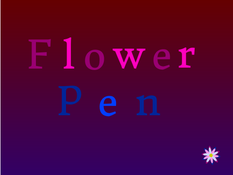Flower Pen