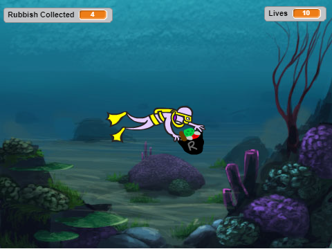 Catch The Rubbish! Its Bad 4 The Fish!