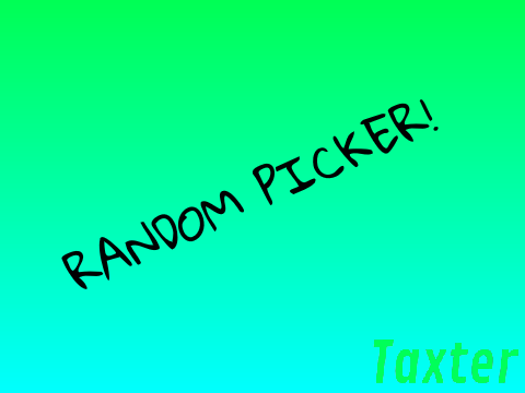 Random Picker