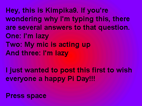 Happy Pi Day!!!! :D