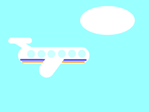Coding #6 - A Flying Airplane