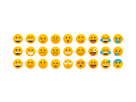 Assorted 'Mojis