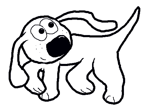 Lil' pup coloring contest